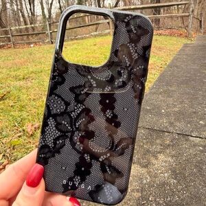 Black Lace Phone Case
